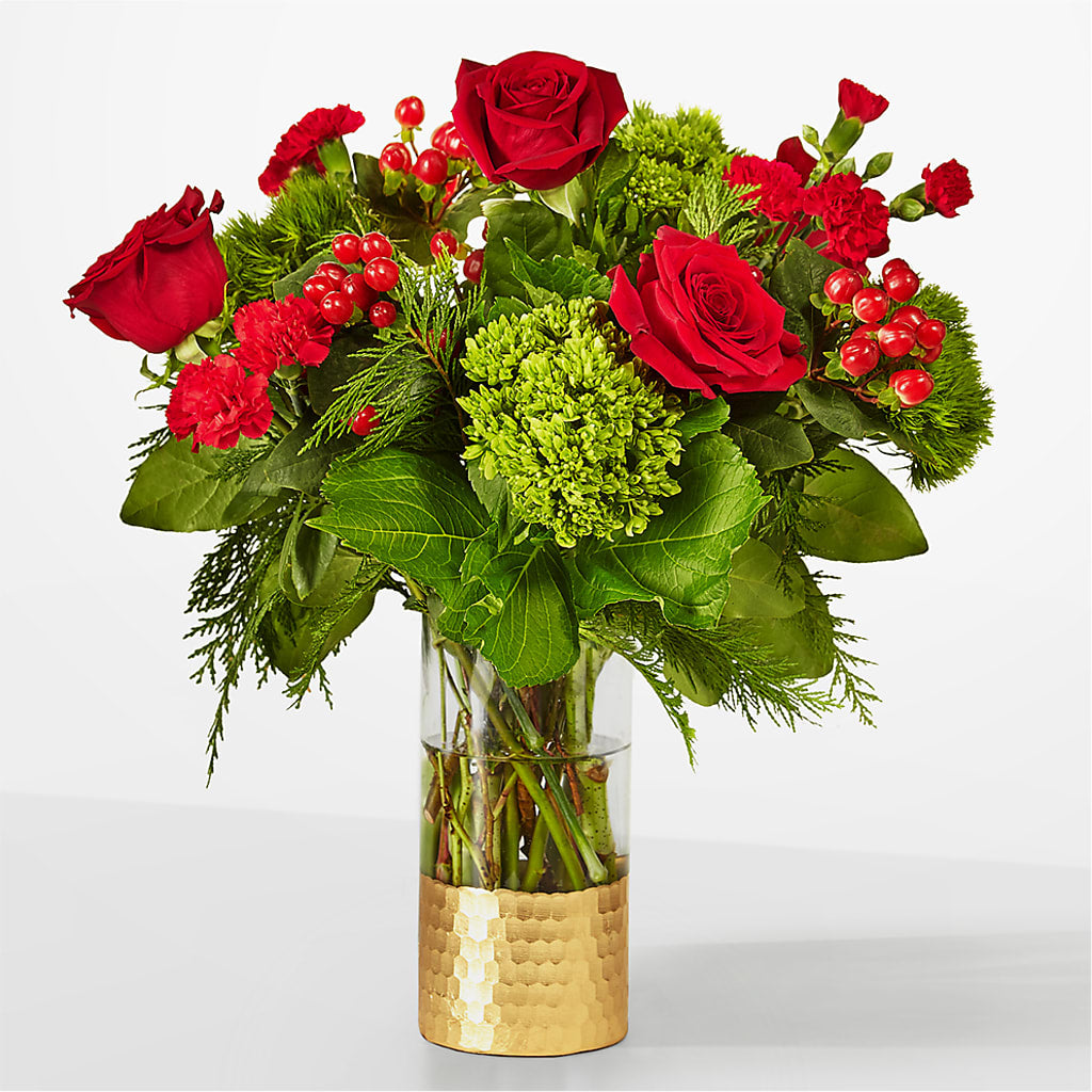 Plaid Throw Bouquet – Chillicothe High Street Flower Shop, Chillicothe OH