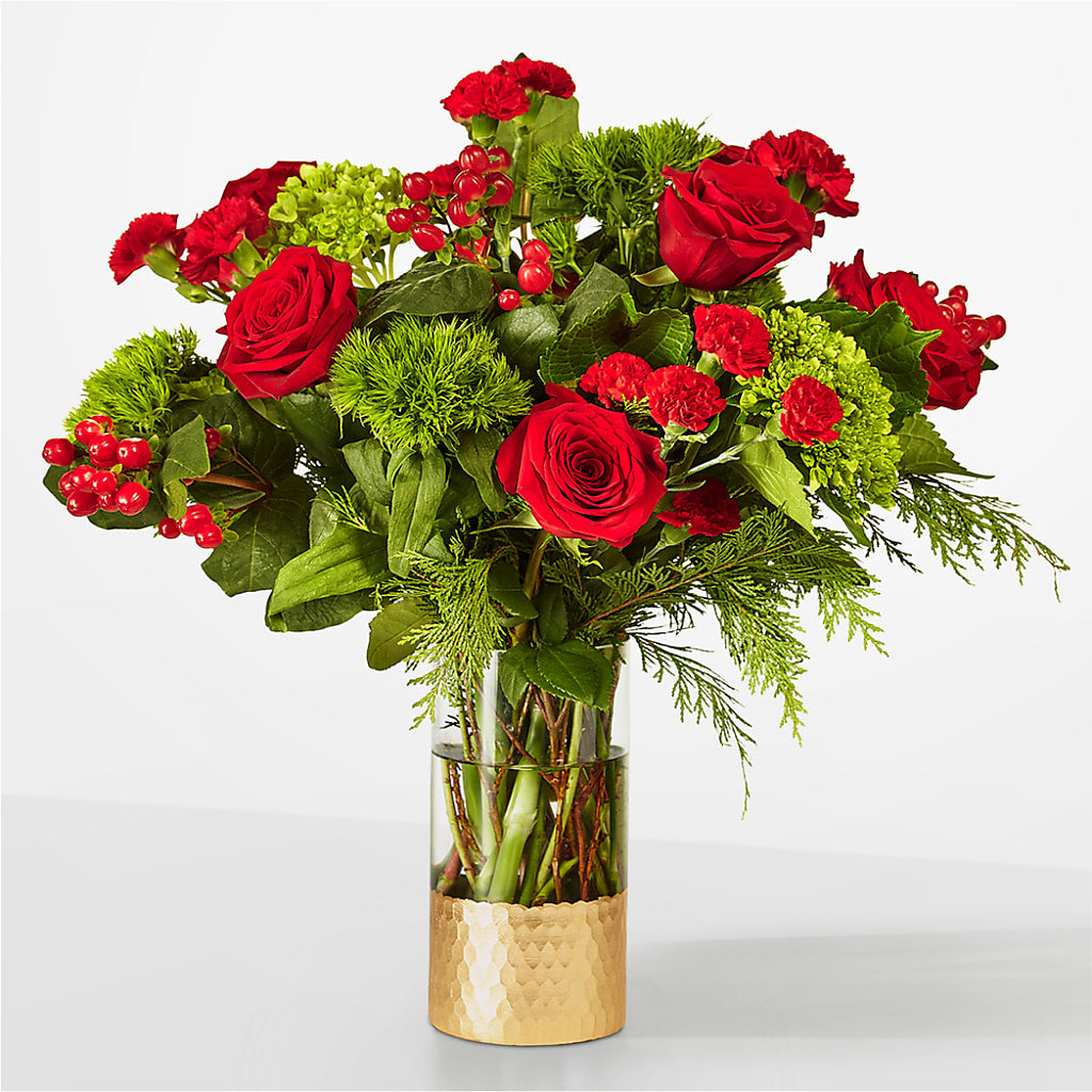 Plaid Throw Bouquet – Chillicothe High Street Flower Shop, Chillicothe OH