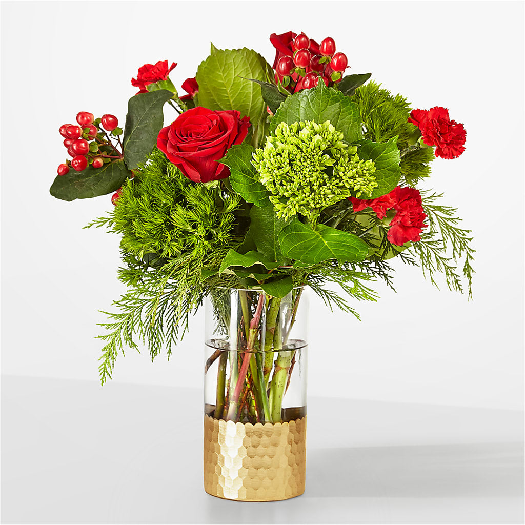 Plaid Throw Bouquet – Chillicothe High Street Flower Shop, Chillicothe OH