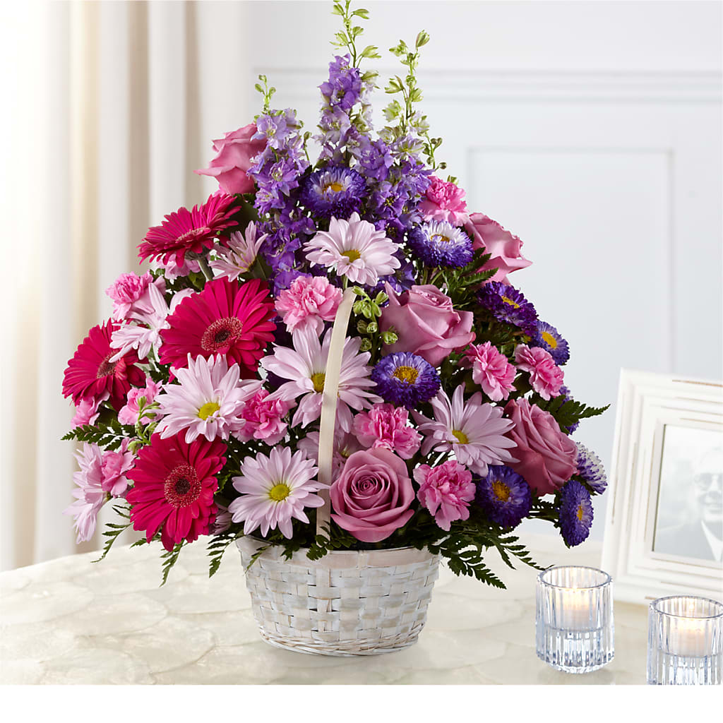 Pastel Peace Basket – Chillicothe High Street Flower Shop, Chillicothe OH