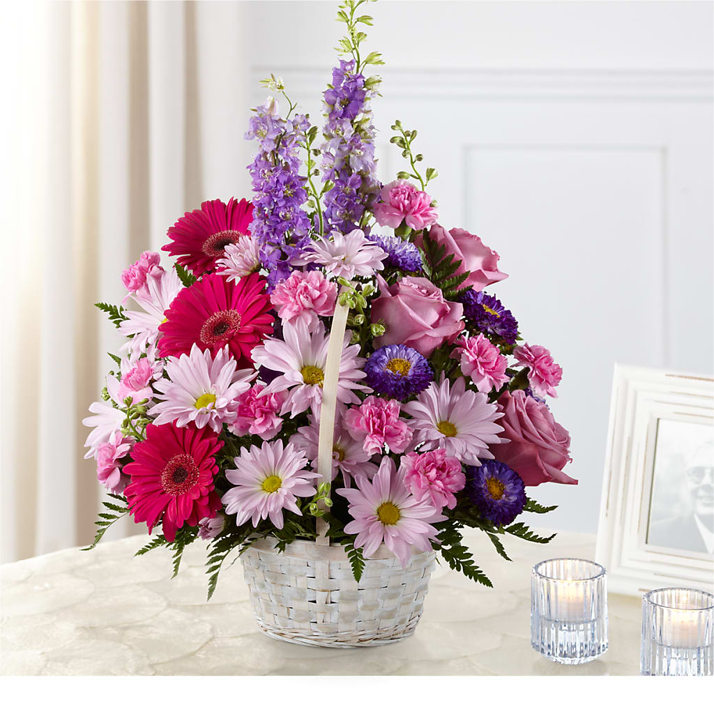 Pastel Peace Basket – Chillicothe High Street Flower Shop, Chillicothe OH