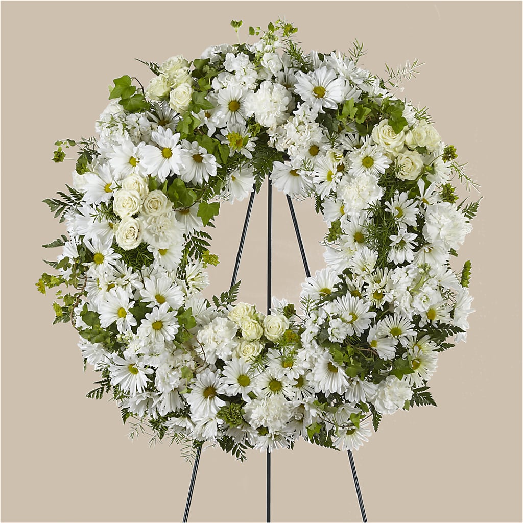 Faithful Wishes Wreath – Chillicothe High Street Flower Shop, Chillicothe OH