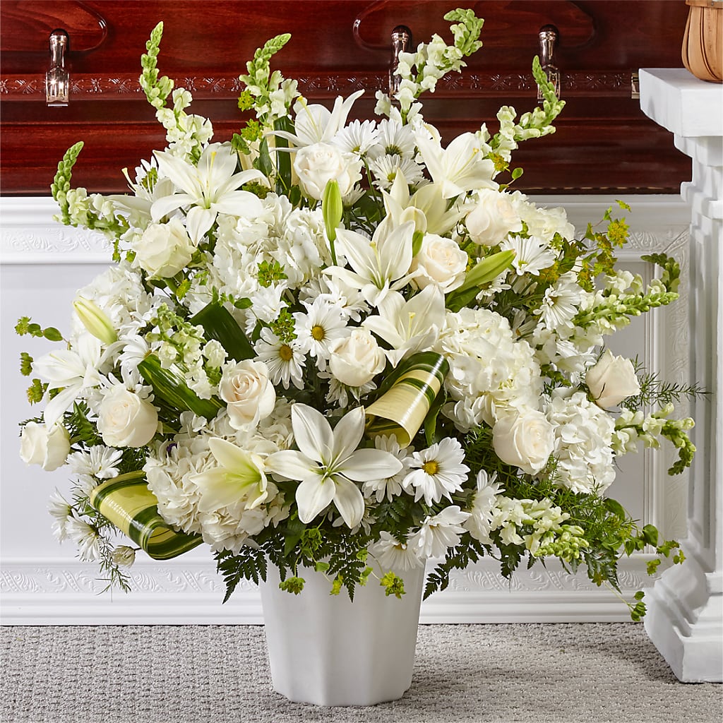 Thoughts of Tranquility Floor Basket – Chillicothe High Street Flower Shop, Chillicothe OH