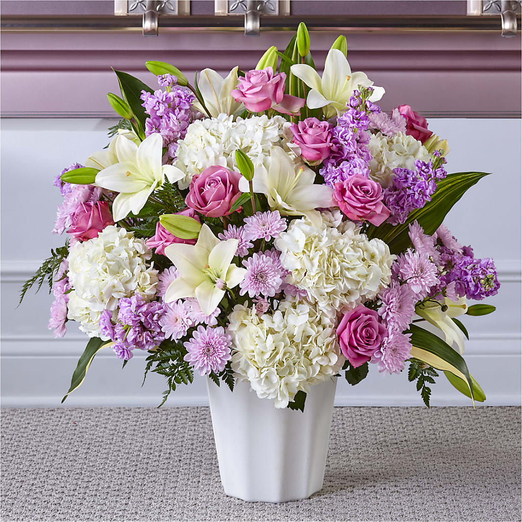 Heaven Sent Floor Basket – Chillicothe High Street Flower Shop, Chillicothe OH