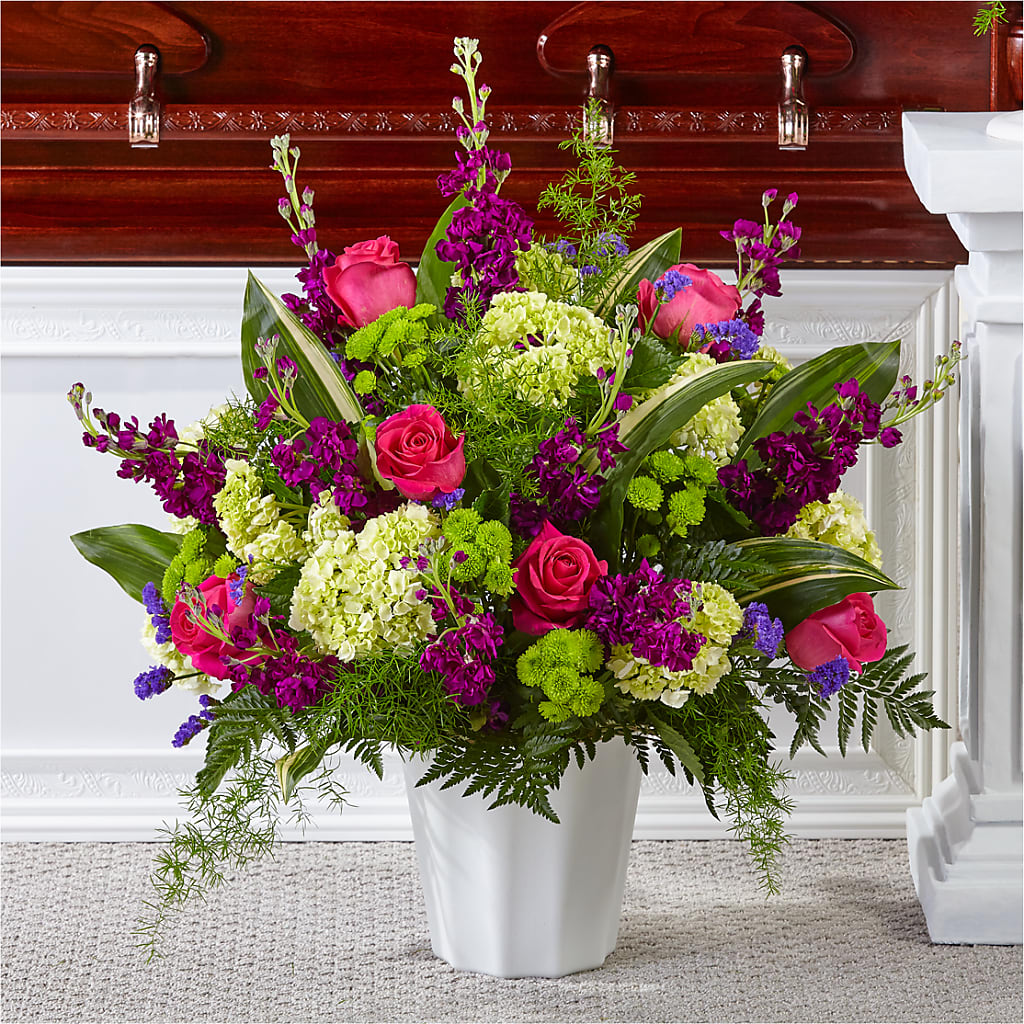 Beautiful Horizons Floor Basket – Chillicothe High Street Flower Shop, Chillicothe OH