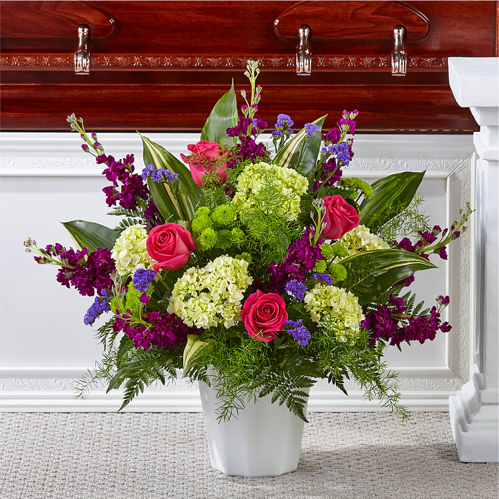 Beautiful Horizons Floor Basket – Chillicothe High Street Flower Shop, Chillicothe OH