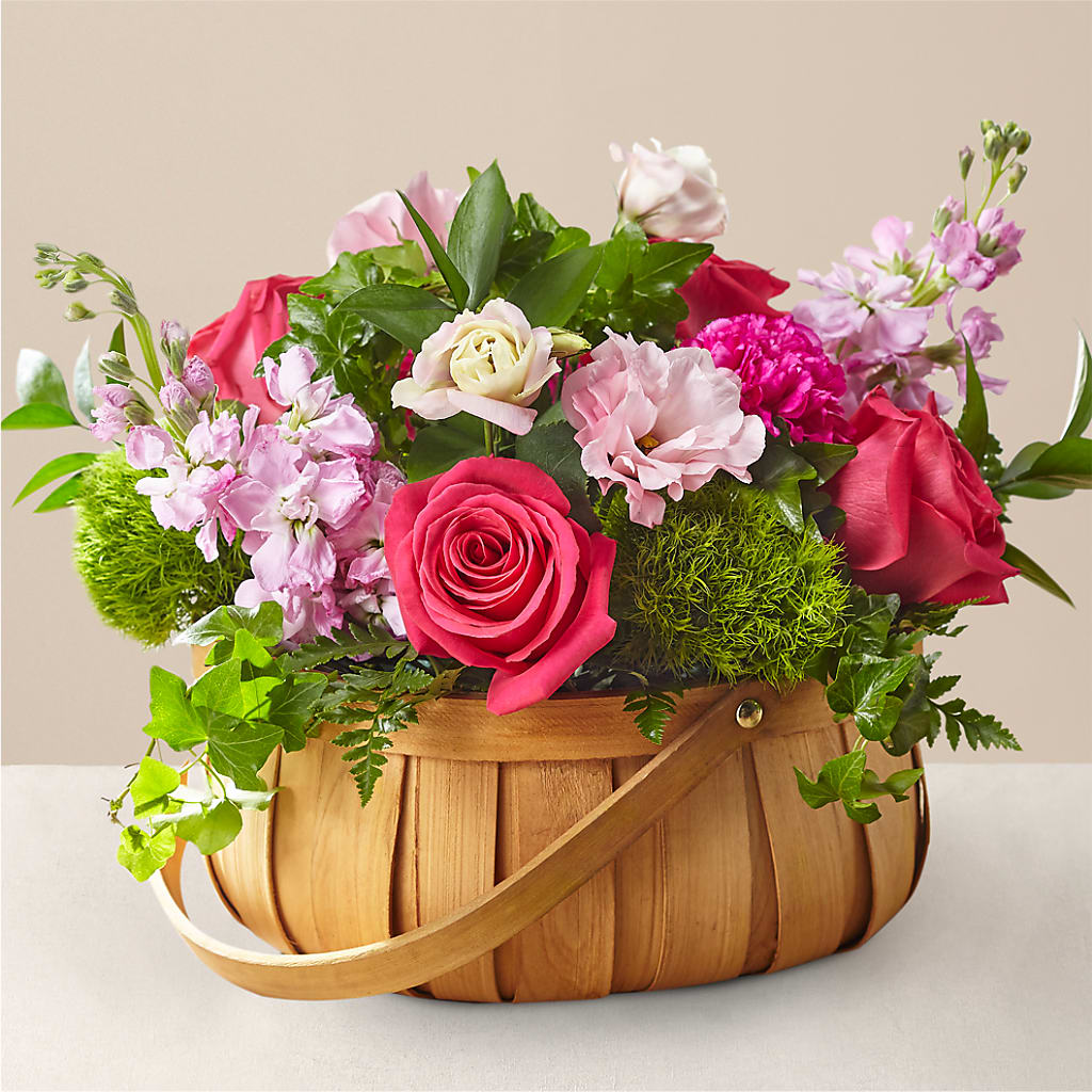 Radiance in Bloom Basket – Chillicothe High Street Flower Shop, Chillicothe OH