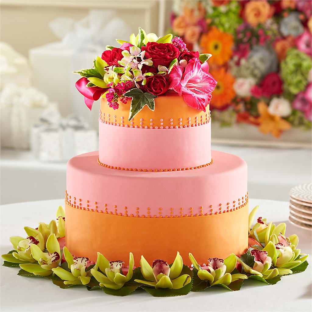 Sweet Citrus Cake Decor – Chillicothe High Street Flower Shop, Chillicothe OH