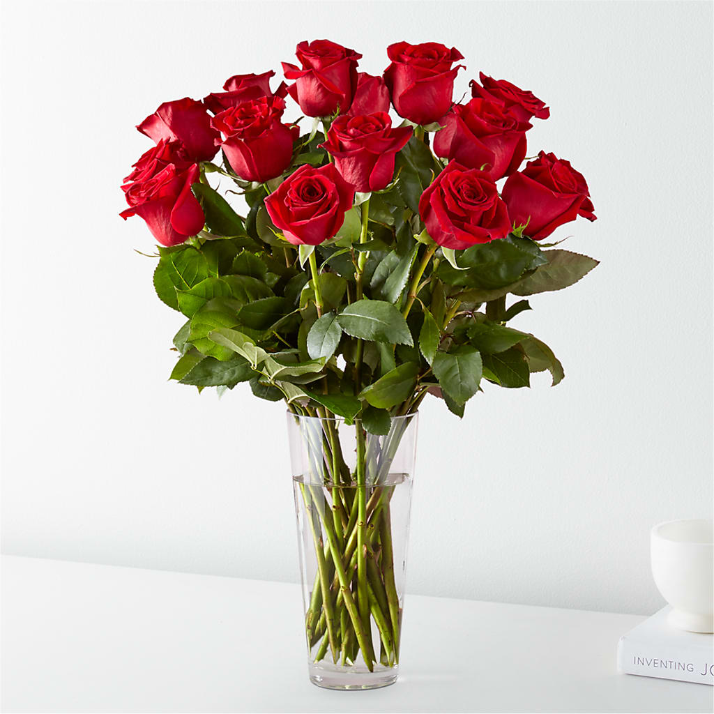 Long Stem Red Rose Bouquet –  Chillicothe High Street Flower Shop, Chillicothe OH