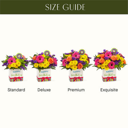 Birthday Brights Bouquet –  Chillicothe High Street Flower Shop, Chillicothe OH