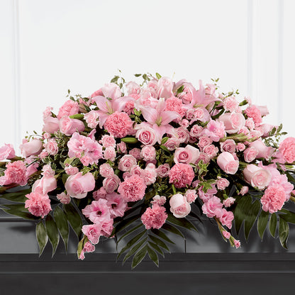 Garden of Comfort Casket Spray (Standard) –  Chillicothe High Street Flower Shop, Chillicothe OH